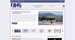 Desktop Screenshot of dhsproducts.com